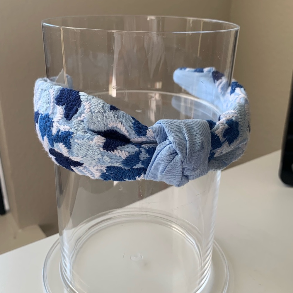 NWT J.Marie blue formal knot headband